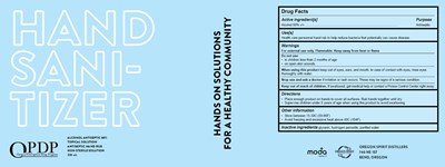 236ml Label (Oregon Spirit 236ml 225x6 Ethanol)